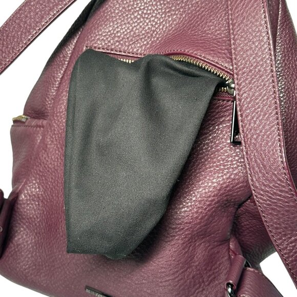 Rebecca Minkoff Julian Leather Backpack - Currant - HF19GPBB01 - Picture 13 of 16